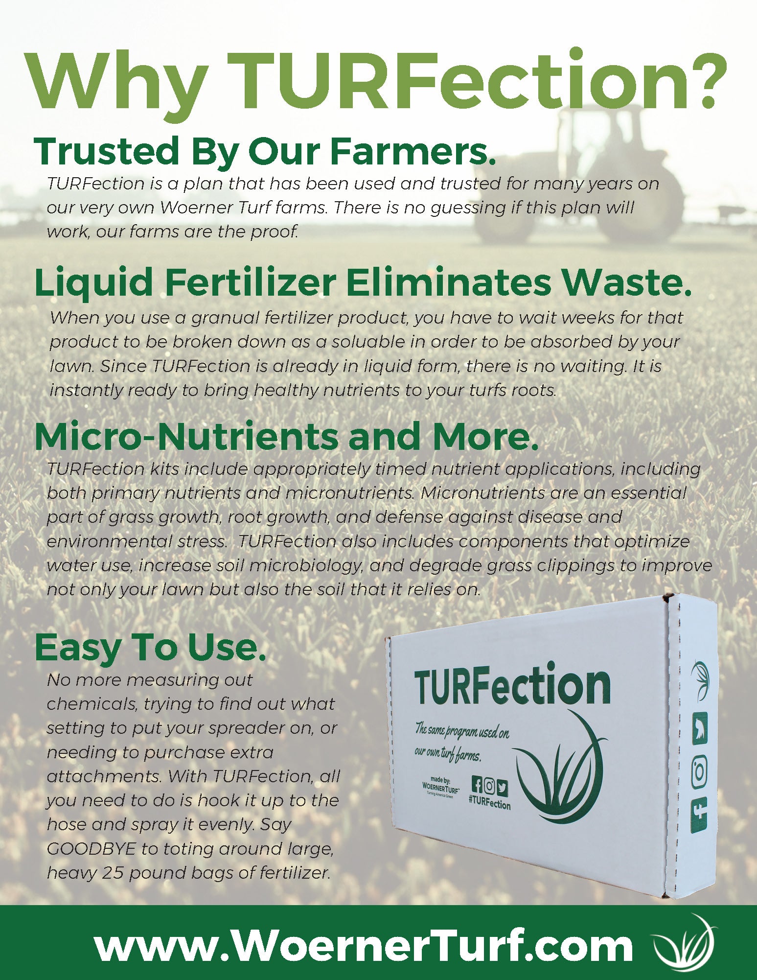 TURFection Fall Fertilizer Kit TURFection Fall Fertilizer Kit